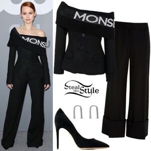 Black Off-Shoulder Jumpsuit